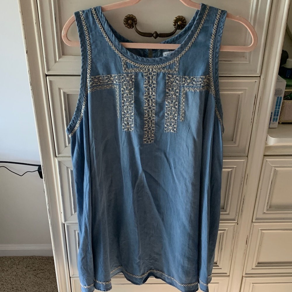 Chambray Maternity Tunic - Liz Lange for Target